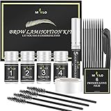 ROMANTIC BEAR Augenbrauen Laminierungs Kit, Eyebrow Lamination Kit, Augenbrauenlift-Kit, Lift Styling Kit, Dauer 8 Wochen, DIY Brow Perm, Brow Perm Kit, Professional Grade & Easy für Anfäng