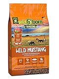 Wildborn Wild Mustang 12,5 kg getreidefreies Hundefutter mit Pferdefleisch, Süßkartoffel & Aroniabeeren | Monoproteinprodukt auch für Allergiker geeig
