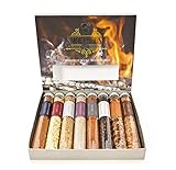 Smokehouse Grill-Set mit Flamme und Geschmack, 8 einzigartige Gewürz-Auswahlboxen – Essen, Kochen, Geschenke, ungewöhnliche Gourmet-Feinschmecker, Smoky Sunday Roast Gewürze von E