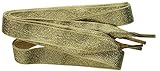 TZ Laces Marke 15mm (0.6”) Matt Band Schnürsenkel Modische Turnschuhe Hoch Top - Leichte Gold, 140