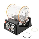 Rotary Polisher Maschinen Poliertrommel 5-Gang Einstellbar mit Timer, Schmuckpolierer mit Drehung-Tumble 5kg Kap