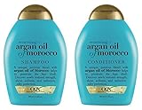 OGX Renewing Argan Oil of Morocco 2er-Set mit Shampoo und Conditioner, 2 x 385