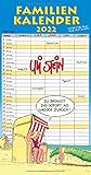 Uli Stein – Familienkalender 2022: Familienplaner mit 5 Sp