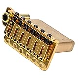 Tremolo-Steg, feine Verarbeitung Breites Anwendungsspektrum Gitarre Tremolo-Steg für ST E-Gitarrenersatz GA221