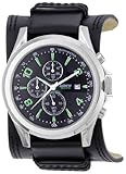 Sea Surfer Herren Chronograph Edelstahl Leuchtzeiger und Zahlen 5562 LS