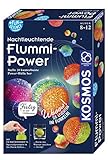 Kosmos 654108 Fun Science - Nachtleuchtende Flummi-Power, Stelle 20 kunterbunte Power-Bälle her, Experimentierset für Einsteiger: Experimentierk