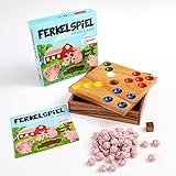 ROMBOL Ferkelspiel - Das Würfelspiel mit den süßen Ferkeln für die ganze F
