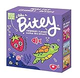 Bitey Glutenfrei Kekse 8-pack, Erdbeere (8x125g), Vegan und ohne Gluten Keks fü