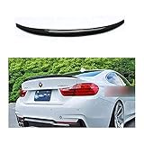 XIARUI ABS Auto Heckspoiler, Heckklappe-Windschutzscheibe Flügel, schwarz glänzend, Auto-Styling-Zubehör, für BMW F36 4-Series 4-Door Gran Coupe 420i 420d 428i 435i 2014 - U