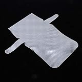 chiwanji Kunststoff Netzstoff Gitter Stoff Latch Hook Canvas Knüpfstoff Gitternetzstruktur zum Knüpfen von T