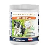 V-POINT ARTHRO Plus für Hunde zur Vorbeugung Gelenkschmerzen Premium Kräuterpulver Kuranwendung mit Weidenrinde Mädesüßkraut (250 g)