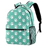 Paw Green Schultertasche Rucksack für Schule Büchertasche für Mädchen Leichter Rucksack für Jung