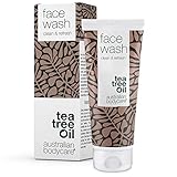 Australian Bodycare Face Wash 100ml | Anti Pickel Gesichtswaschgel für Männer & Frauen | Gesichtsreinigung mit natürlichem Teebaumöl bei unreiner Haut | Auch zur täglichen Pflege bei Ak