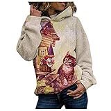 Weihnachten Langarmshirt Damen Langarm Tunika Bayan elbiseler Frauen Langarm Crop top y2k Morgan Damen Herbst Mode Damen Totenkopf Shirt Damen Sweatshirt Damen Angebot scharzes top