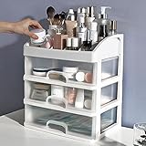 Neue Make-up Organizer Schubladen Kunststoff Kosmetik Aufbewahrungsbox Schmuckbehälter Schminkkoffer Make-Up Pinsel Halter Organizer Box F