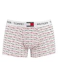 Tommy Hilfiger Boxershorts, bedruckt, Baumwolle, weiß, S