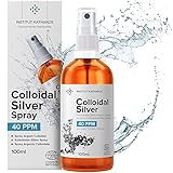 Kolloidales Silber Spray 100mL ● 100% natürlich 40 PPM ● Hohe Konzentration, kleinere Partikeln, höhere Wirksamkeit ● Made in the EU