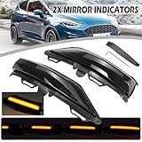 Für Ford Fiesta Mk8 2019 2020 LED Dynamisches Blinklicht Auto Rückspiegel LED Blinker 100% wasserdicht 2S