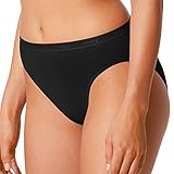 Mey 2er Pack Damen Jazzpants – Größe 44 – Schwarz – Slip mit hochelastischen Nähten – Unterhose aus supergekämmter Pima-Baumwolle – Unterwäsche – 89603