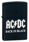 Original Zippo Feuerzeug AC/DC - Back in Black
