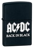 Original Zippo Feuerzeug AC/DC - Back in Black