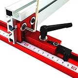 Führungsschiene Stop Für T-Nut T-Tracks, 30/45 T-Nut Rutschen T-Schienen Führungsschiene Stop Holzbearbeitung Manuelle Werkzeuge,Spurstopper Rutschenstopper Für Holzbearbeitung (45 T-Nut)