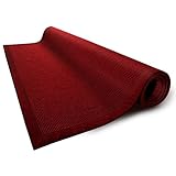 100% Reiner Sisal Teppich Rot Amazonas mit Bordüre in verschiedenen Größen (70 x130 cm)