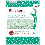 Plackers Micro Mint Dental Flossers, 150 Count by Plack