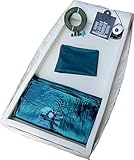 Leichtwasserbett Wassermatratze - Komplettset f. Lattenrost Leichtwassermatratze (90 x 200 cm, 90% Beruhigung = ca.1-2 Sek. Bewegung)