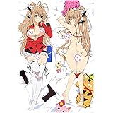 Woodr Amagi Brilliant Park 3D Doppelseitig hohe Auflösung-Anime-Muster drucken Umarmt Manga Kissenbezug 160x50cm(62.9inx19.6in)