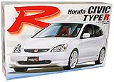 Fujimi Hon-da Civic Type-r 2001-2006 7. Generation Weiss Bausatz Kit 1/24 Modellauto M