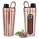 TOOFEEL Protein Shaker 530ml Stainless Steel Shaker| Diät Shaker | Edelstahl Eiweiß Shaker Body Nutrition Eiweiß Shaker Wasserflasche Protein-Shaker,