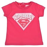Superman Baby Mädchen (0-24 Monate) Poloshirt-Shirt rosa pink 23