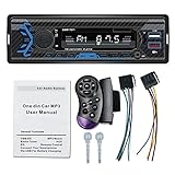 MCYAW Auto Autoradio-Stereo-Player Bluetooth-Auto MP3. Spieler 6. 0W FM Radio-Stereo-Audio-Musik USB/SD. Sprachsteuerung mit 4 Wege RCA Ausgang Spieler (Color : MP3 Player)