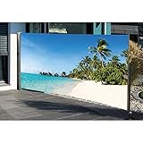 Seitenmarkise mit Fotodruck SÜDSEE, Sichtschutz, W