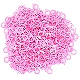 Kunststoff-Strickmarker, weich, leicht, klein, klein, Stichmarker-Ring, 500 Zählringe zum Häkeln, Verschließen, Nähzubehör für Klassifizieren-Mark
