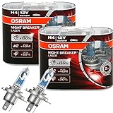 Osram 2 Stück H4 Night Breaker Unlimited 60/55 Watt 12 Volt 64193NBU-HCB (2 Stück)