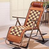 Diumy Verstellbar Klappbar Deckchair, Outdoor Transportabel Zero Gravity Patiostuhl Mit Abnehmbarer kopfstütze, Garten Camping, Belastung 200kg-D