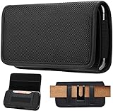 Syking Handy-Holster für Samsung Galaxy S21 Ultra S20 FE S20 Plus S10 S9 Note 20 A01 A10e A11 A20 A21 A51 A71 A12 A32 A42 A52 iPhone 12 Pro Max 11 XS XR Stylo 6 Nylon Gürtelclip Schlaufen-E