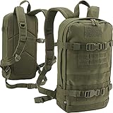 Brandit US ASSAULT DAY PACK RUCKSACK 12L ARMEE OUTDOOR TASCHE MOLLE ARMY BW KAMPF COOPER, Farbe:O