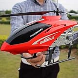 Ycco Große Outdoor-Hubschrauber RC Drone-Spielzeug for Kinder USB Charging 3.5 Kanäle RC Drone Hubschrauber spielt mit Farb-LED-Licht Nachthimmel Flug Geschenke for Teenager-Jungen-Mädchen-Geschenk (