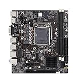 Timagebreze H61 Motherboard LGA 1155 DDR3 Speicher 16GB -ATX Desktop Mainboard für LGA1155 Sockel Core I3 I5 I7 Xeon CPU