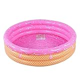 Amazon-Marke: Umi Planschbecken, Kiddie Pool, Wassermelone Hamburger Eiscreme, aufblasbarer Pool, Wasserpool im Sommer, Pit Ball Pool von 115 cm (Eiscreme)