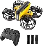 Holy Stone HS450 Mini Drohne für Kinder Anfänger - Handbetriebener Nano Quadcopter mit Höhenhaltung, Throw to Go, Hindernisvermeidung, Kreisfliegen, 3 Batterien, Spielzeug für Jungen & M