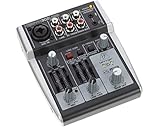 Behringer XENYX 302USB 5-Input Mixer mit XENYX Mic Preamp und eingebautem USB Audio I