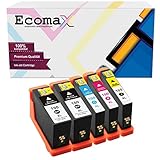 Ecomax 5 Kompatibel Tintenpatronen als Ersatz für Lexmark 100XL Interact S605 S600 Series Interpret S405 S505 Platinum Pro 900 Series Pro 901 905 Prospect Pro 205