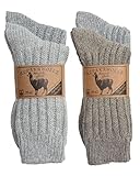 SPITZE SOCKS Alpaka Socken (35-38, Grautöne)