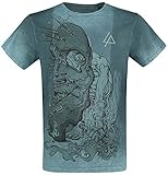 Linkin Park Retro Logo Männer T-Shirt Petrol L 100% Baumwolle Band-Merch, B