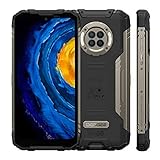 DOOGEE S96 PRO Outdoor Smartphone ohne Vertrag, Helio G90 Octa Core 8GB RAM 128GB ROM, 48MP Quad-Kamera, 20MP Infrarot IR Nachtsicht, 6,22'' IP68 6350mAh Akku Kabellose Ladung, Handy NFC Schw