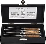 Laguiole Style de Vie Buttermesser Luxury Line, 4-teilig, O